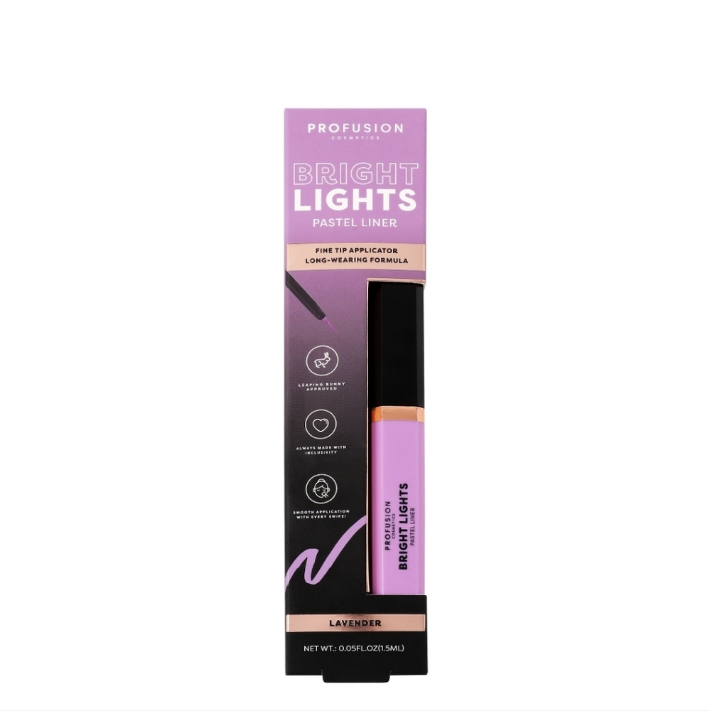 5 x Profusion Cosmetics Bright Lights Liquid Pastel Eyeliner Lavender